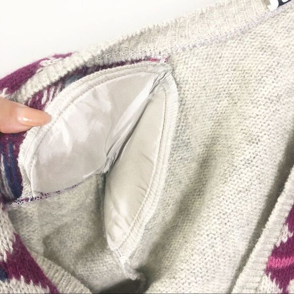 ACT III | Vintage Wool Argyle Cardigan Sweater L - Picture 10 of 10